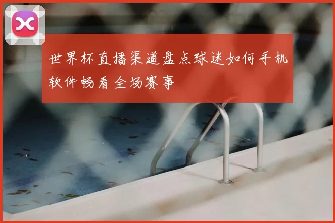 世界杯直播渠道盘点球迷如何手机软件畅看全场赛事
