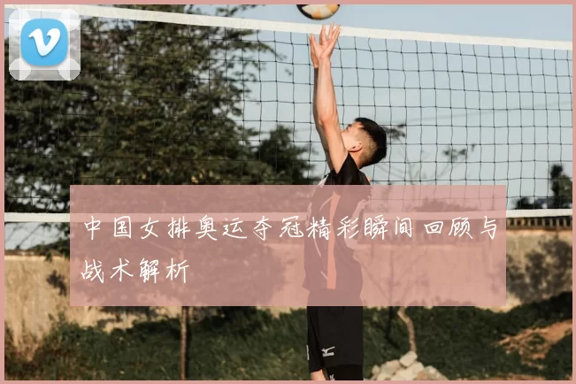 中国女排奥运夺冠精彩瞬间回顾与战术解析